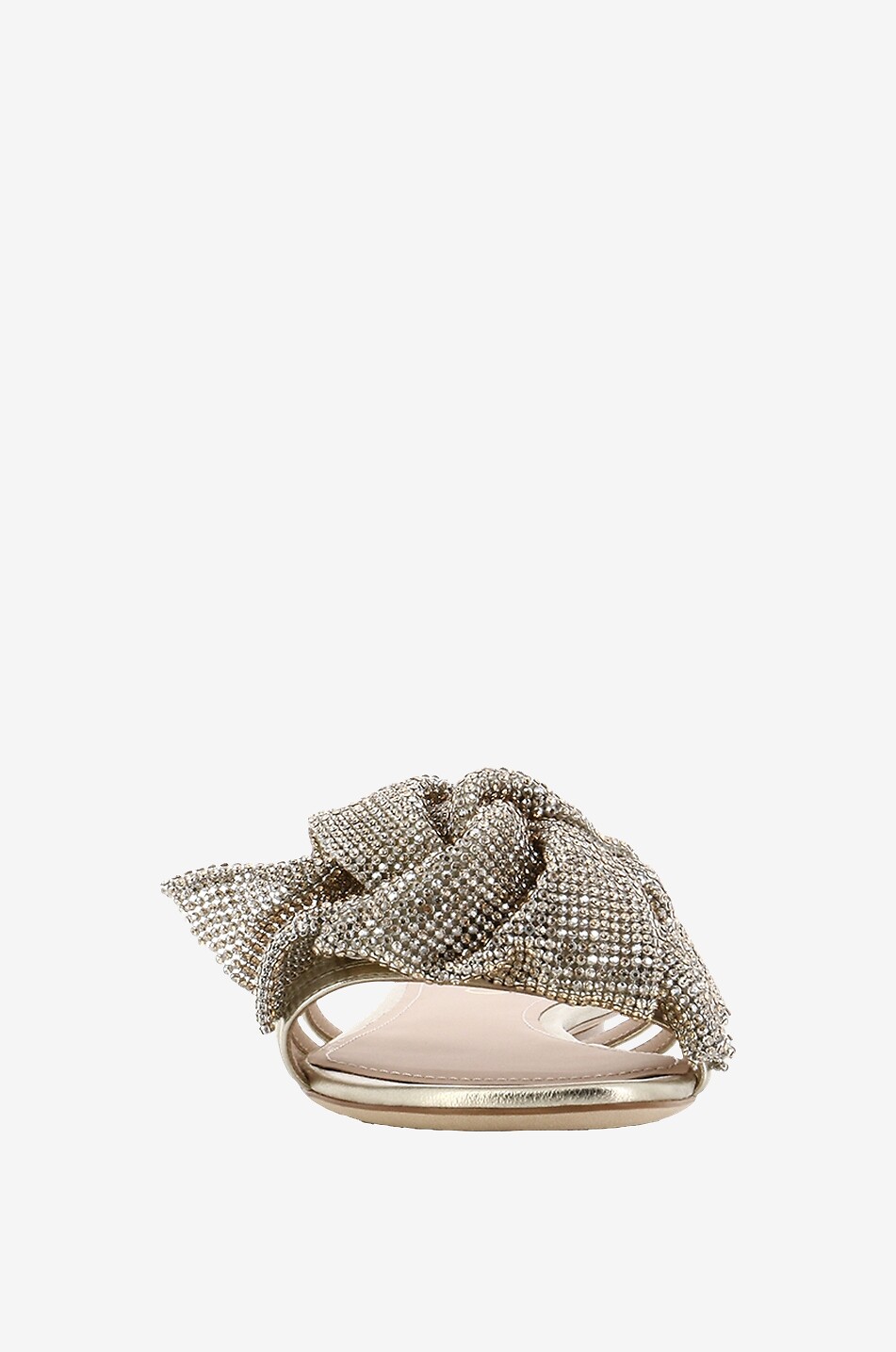 Mules plates en cuir Anais
