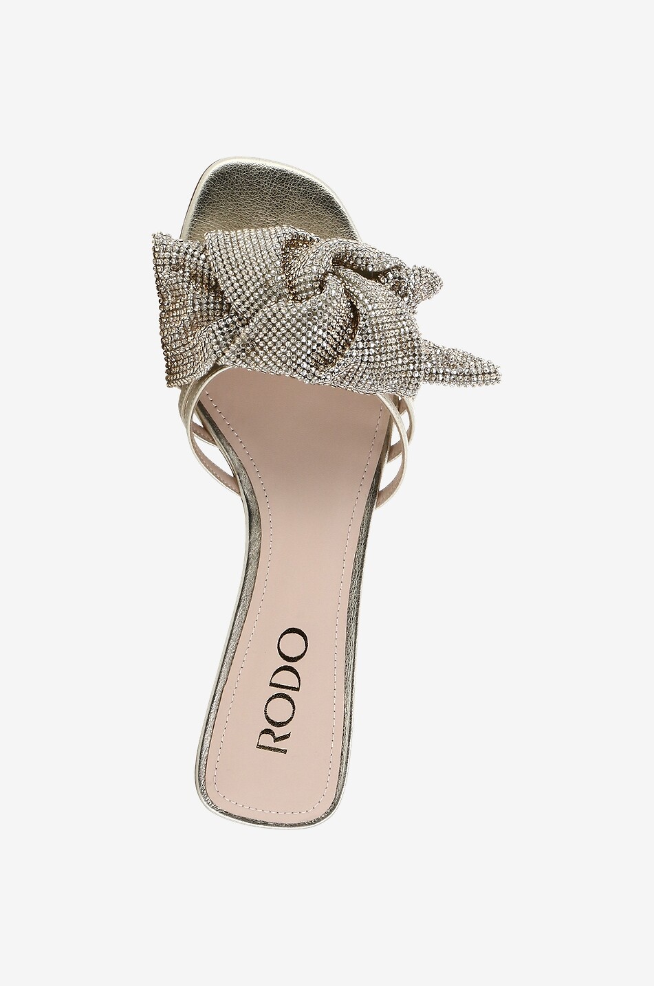 Mules plates en cuir Anais