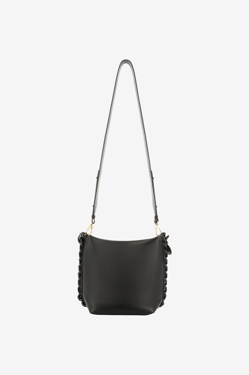 Gepolsterte Bucket-Tasche aus Kunstleder Frayme