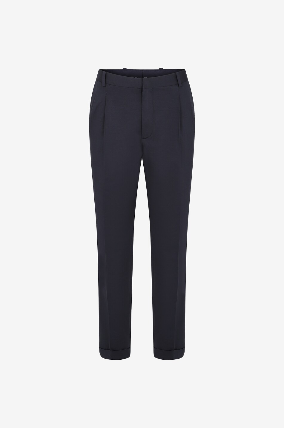 Bundfaltenhose aus Baumwolle