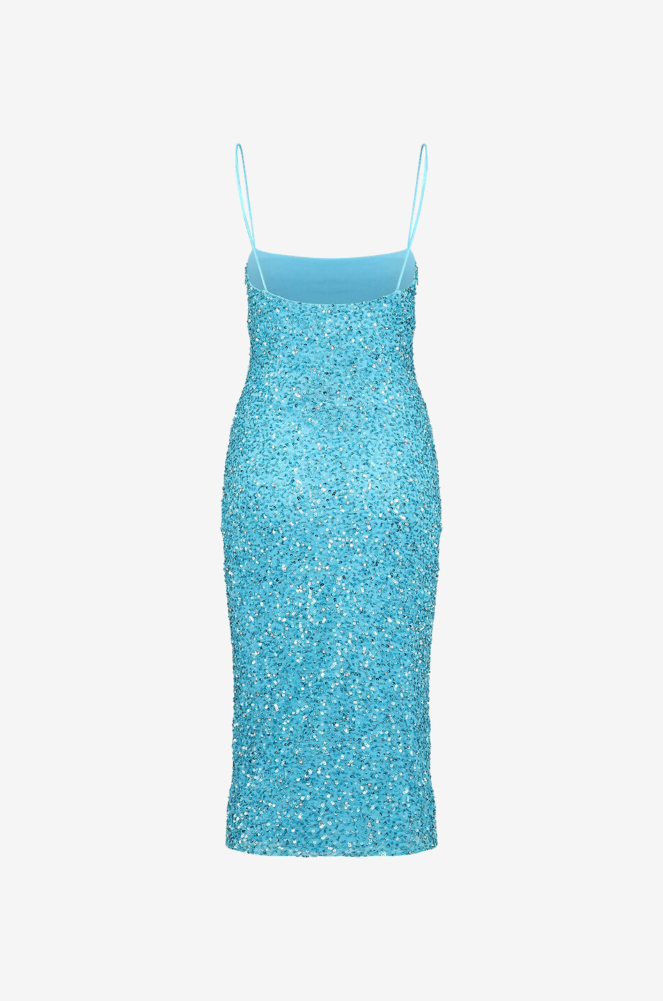 Figurbetontes Trägerkleid mit Pailletten Prim