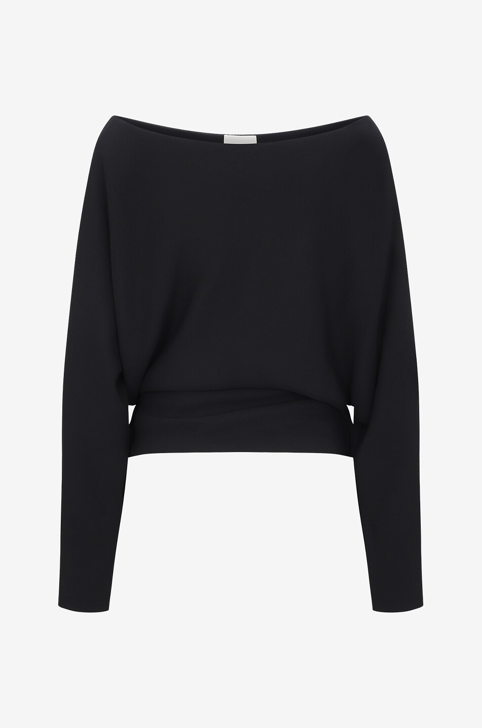 KHAITE Jersey-Top mit Fledermausärmeln Juno Damen SCHWARZ 1