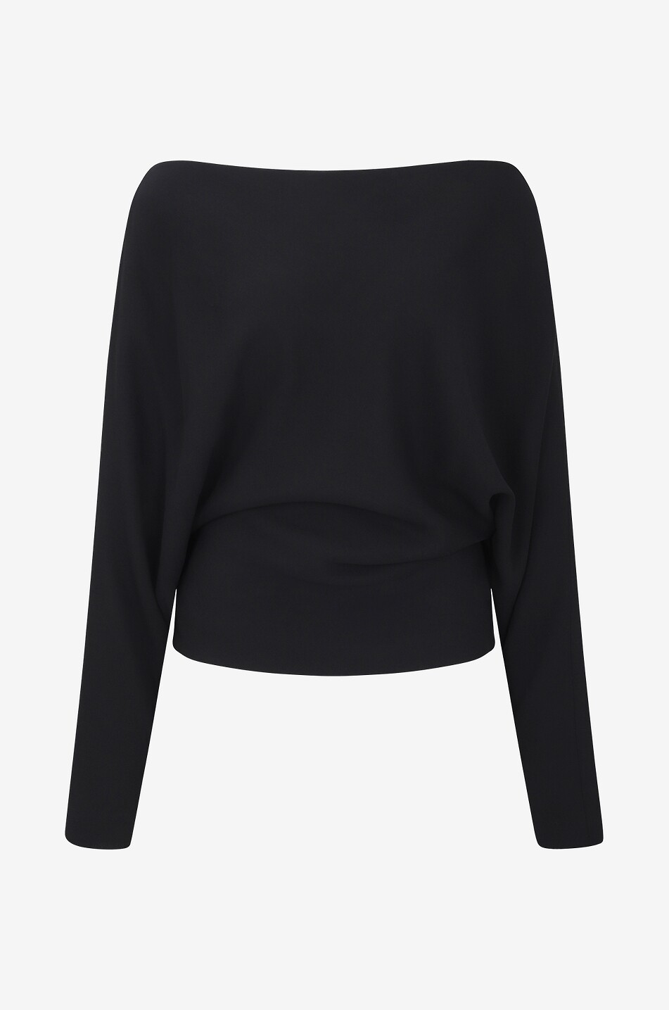 KHAITE Jersey-Top mit Fledermausärmeln Juno Damen SCHWARZ 2