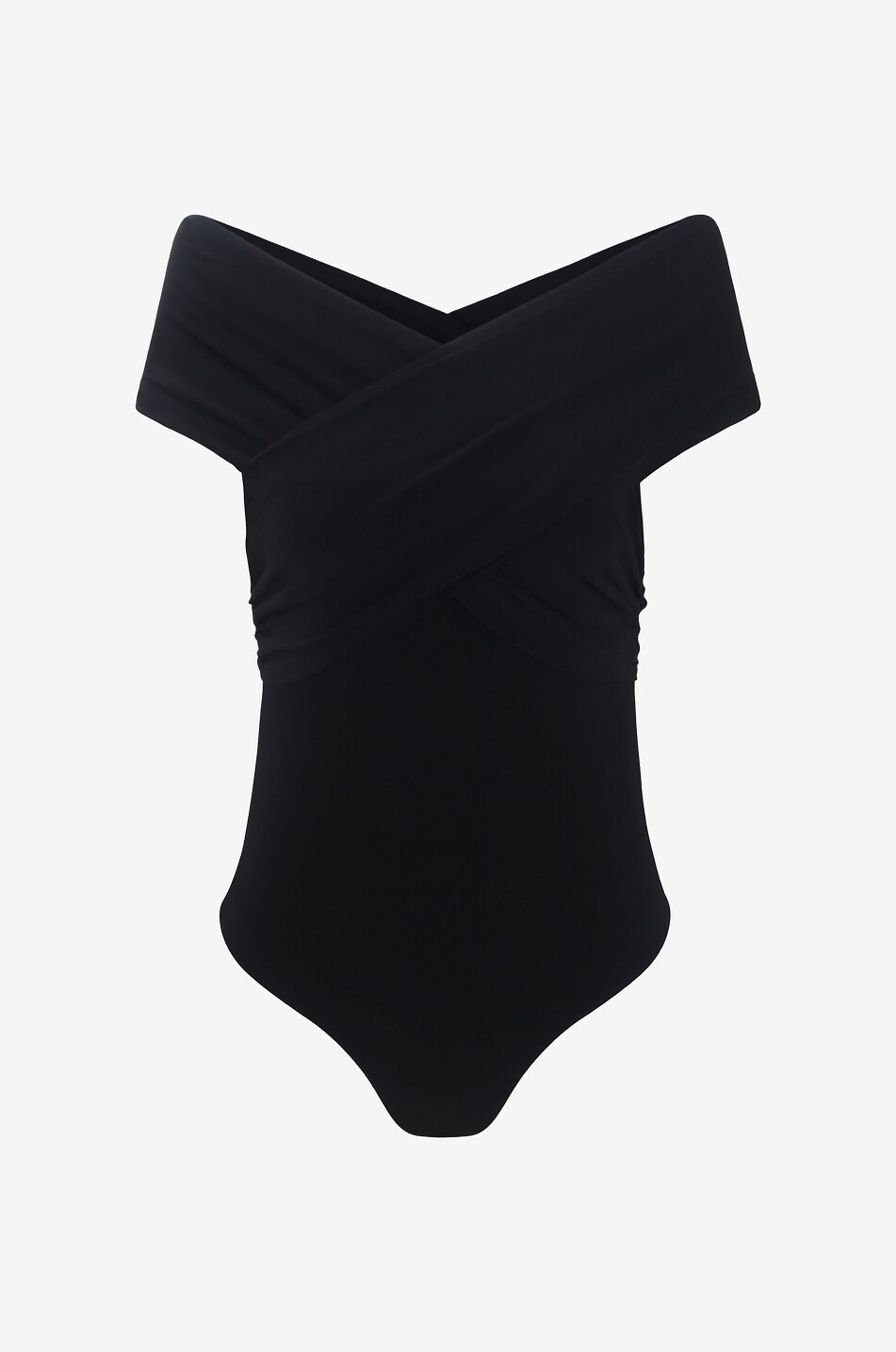 KHAITE Schulterfreier Strick-Body Rafael Damen SCHWARZ 1