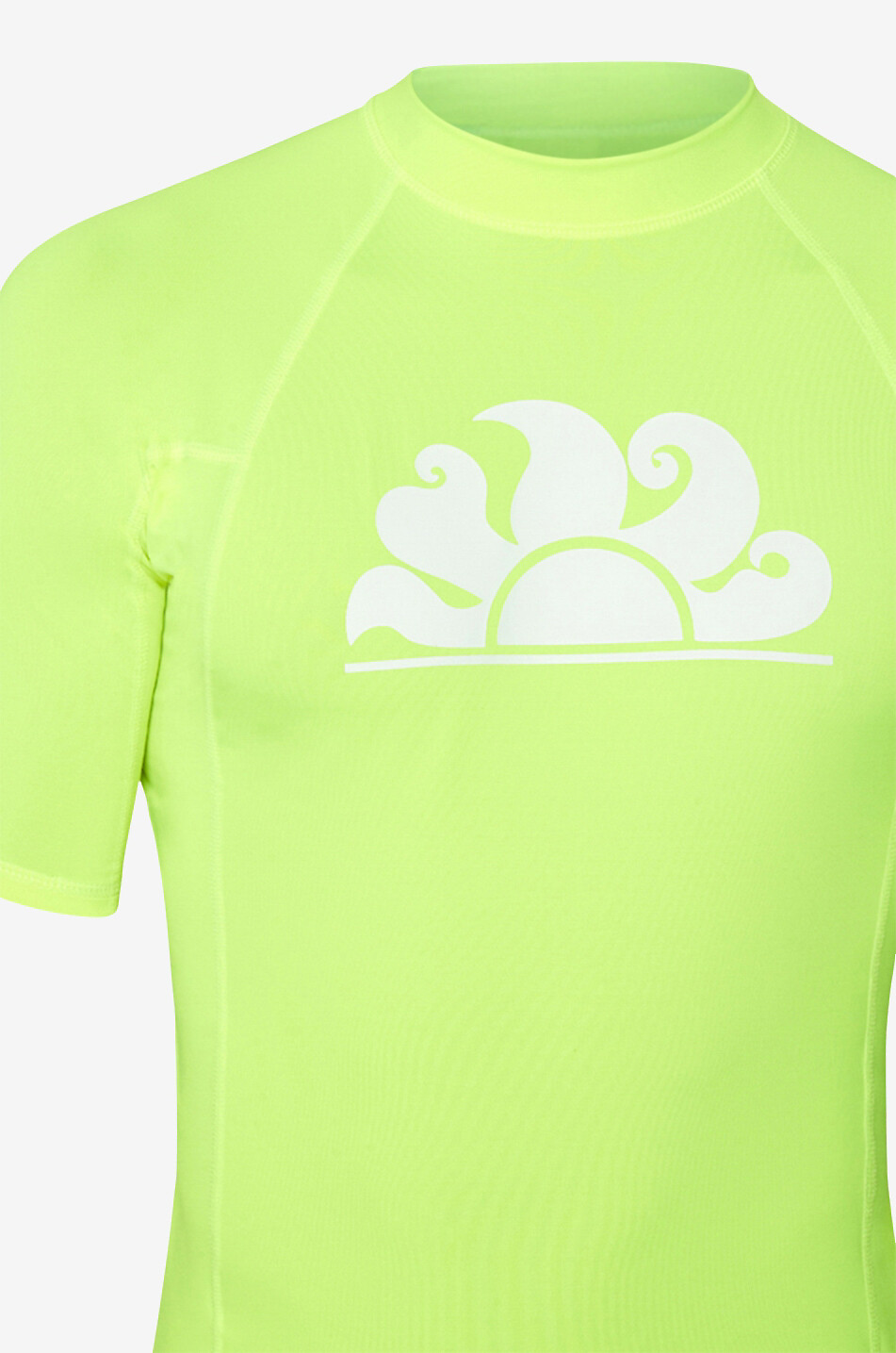 SUNDEK Kurzärmeliges UV-Schutz-T-Shirt Herren Farblos 5