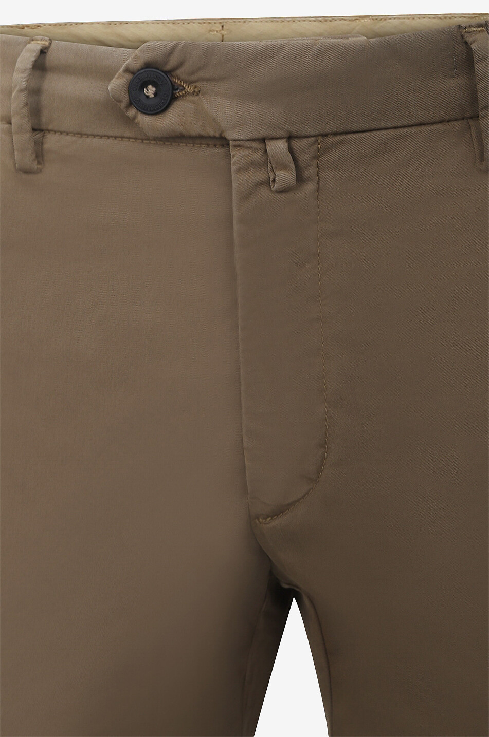 B SETTECENTO Pantalon cargo slim en coton Homme Beige moyen 3