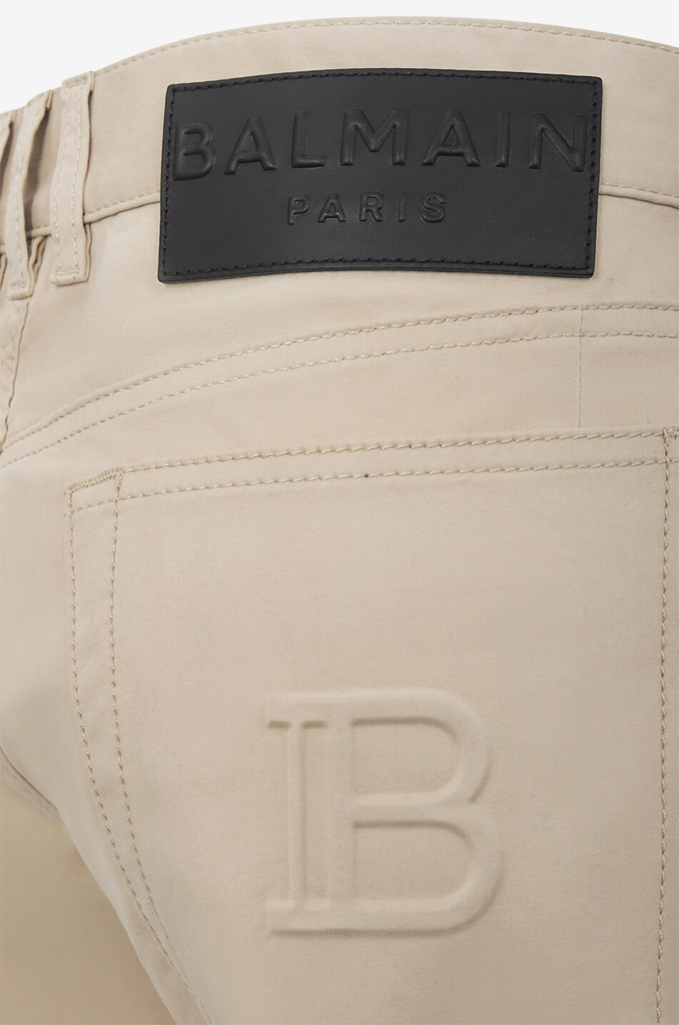 Slim-Fit-Cargohose aus Baumwollstretch
