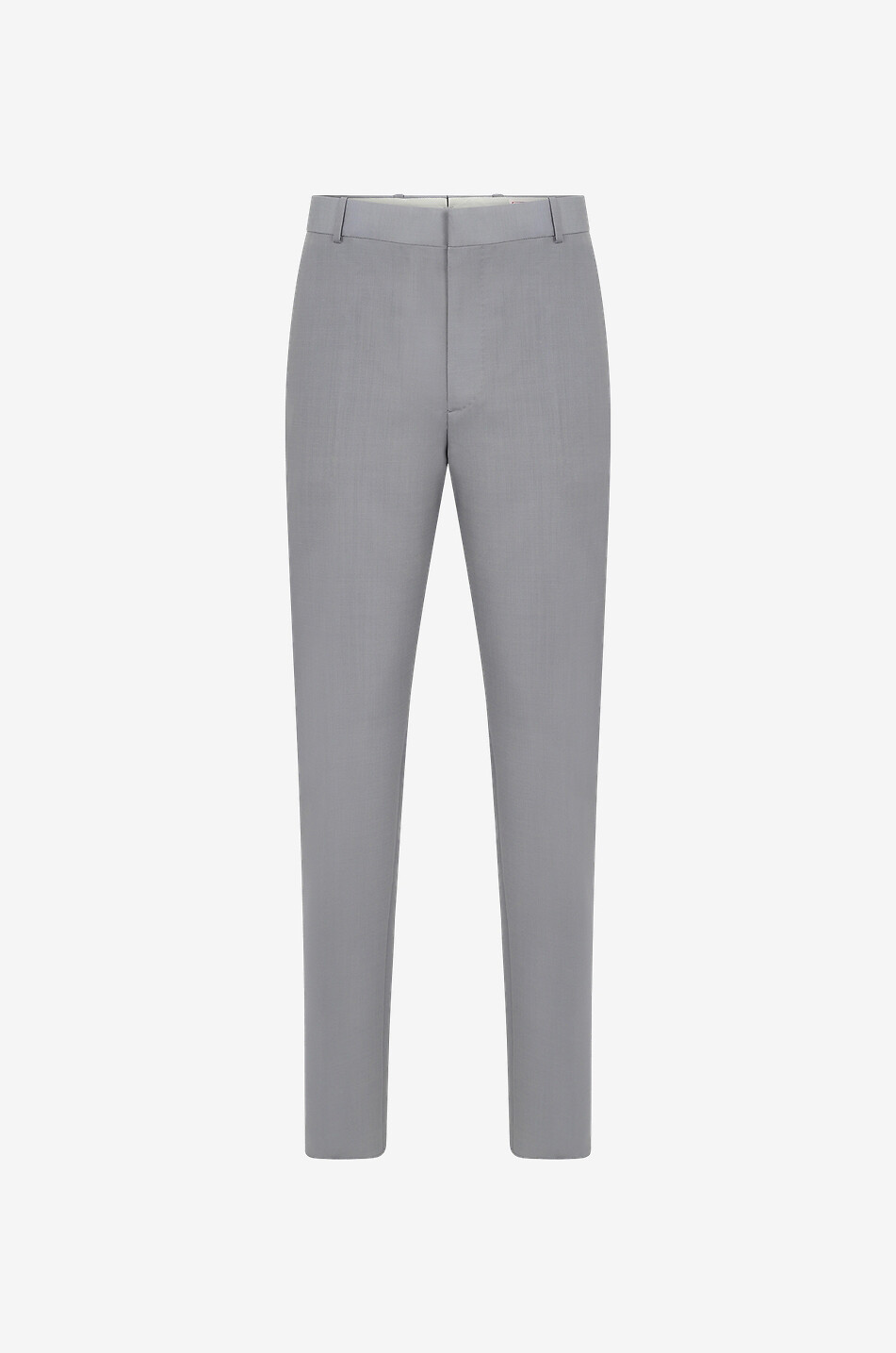 Verkürzte Zigarettenhose aus Wolle und Mohair