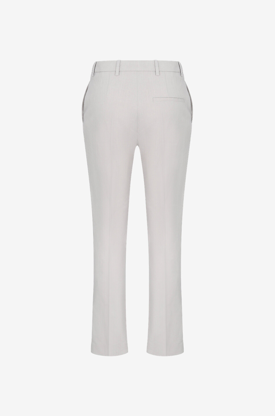 VANESSA BRUNO Moustique linen and viscose suit trousers Women EGGSHELL 2