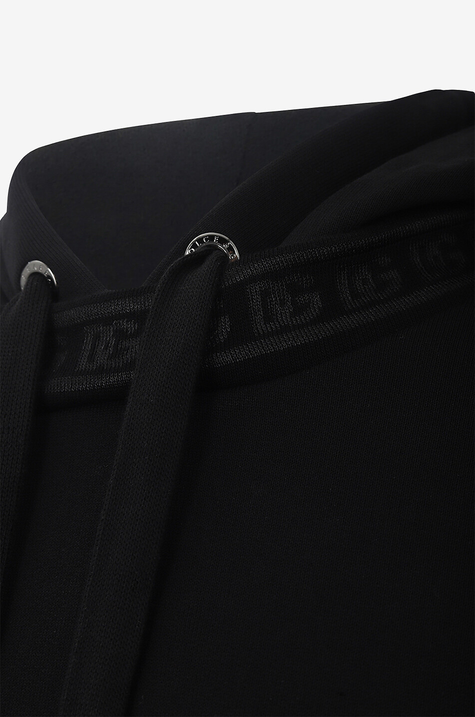 DG logo embroidered hooded sweatshirt