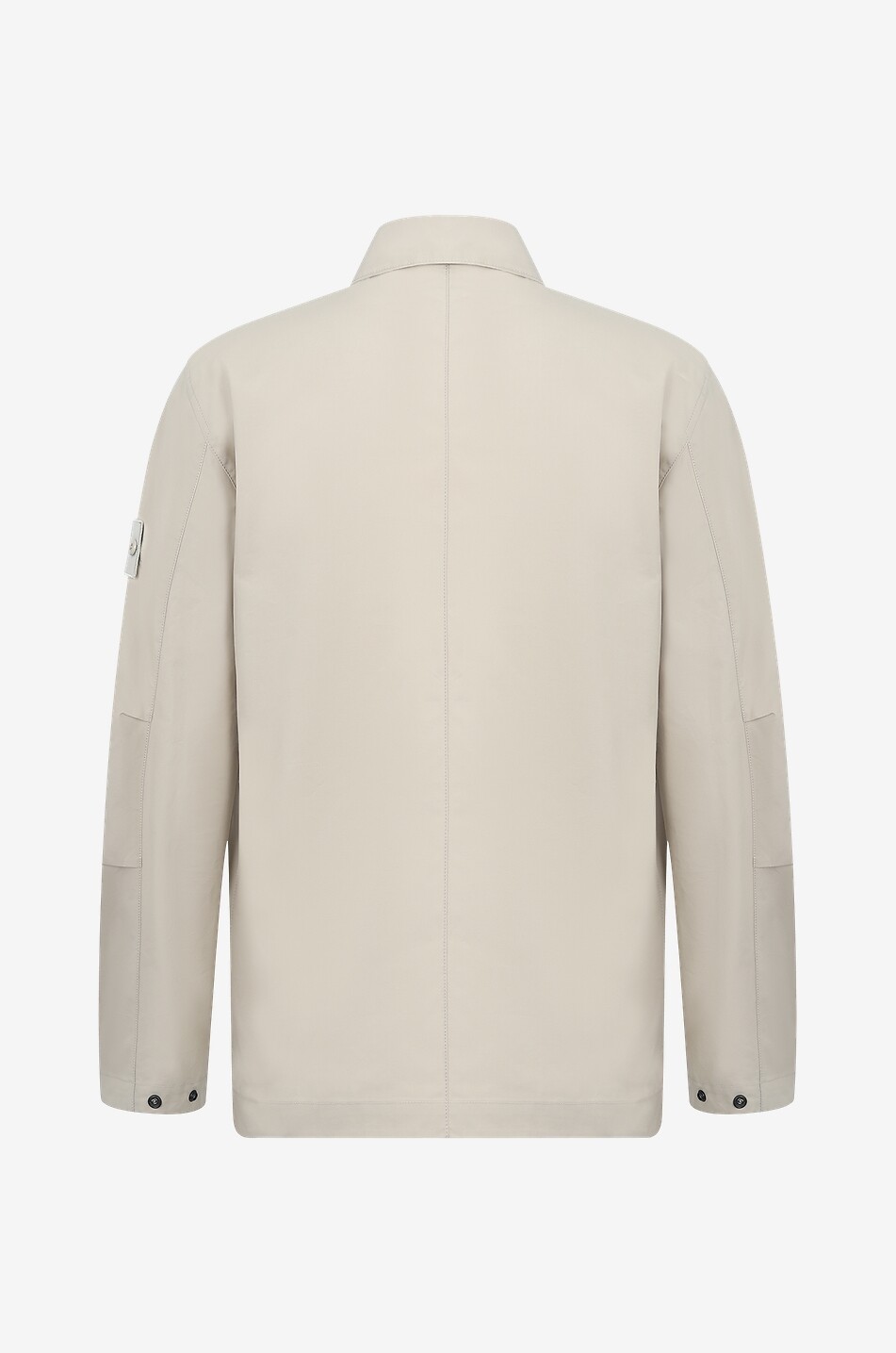 STONE ISLAND Veste chemise en coton 437F1 Ghost Piece_O-Ventile Homme BEIGE 2