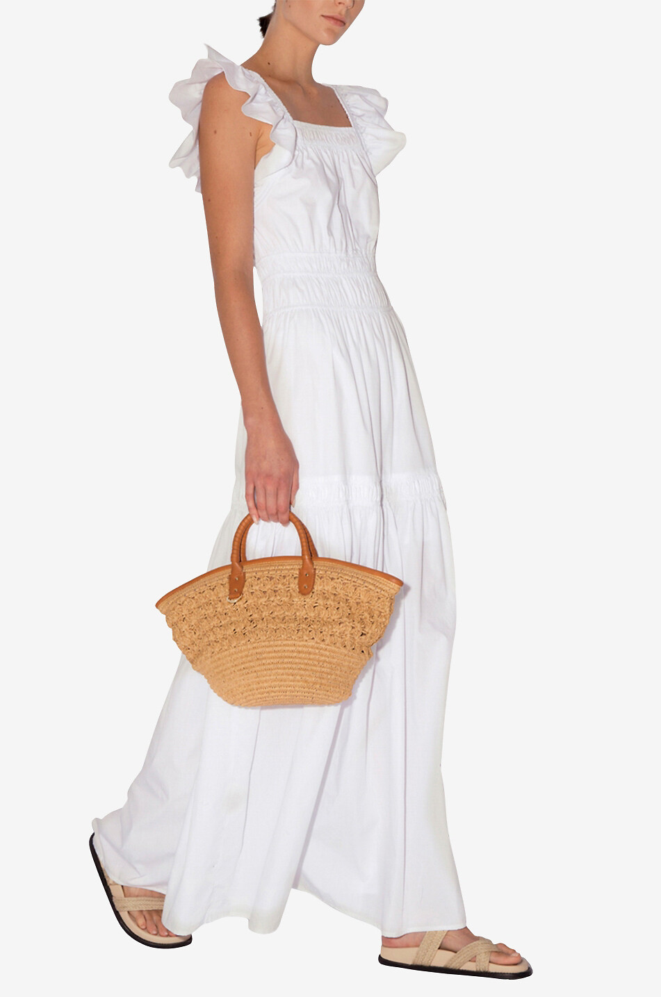 Robe longue en coton Aksu