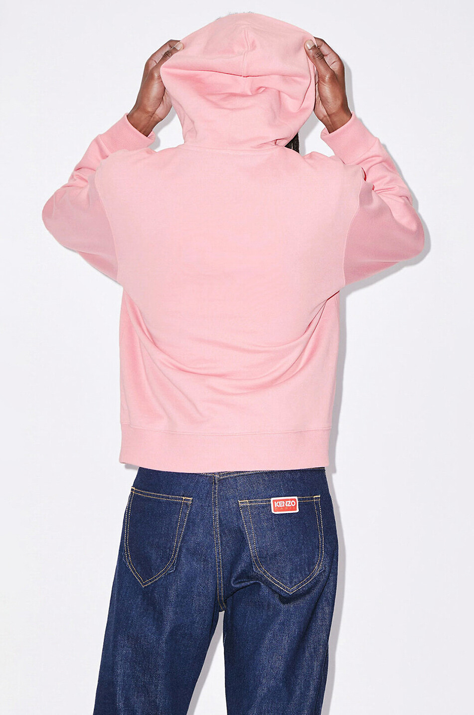 Boke Flower hooded cotton sweatshirt
