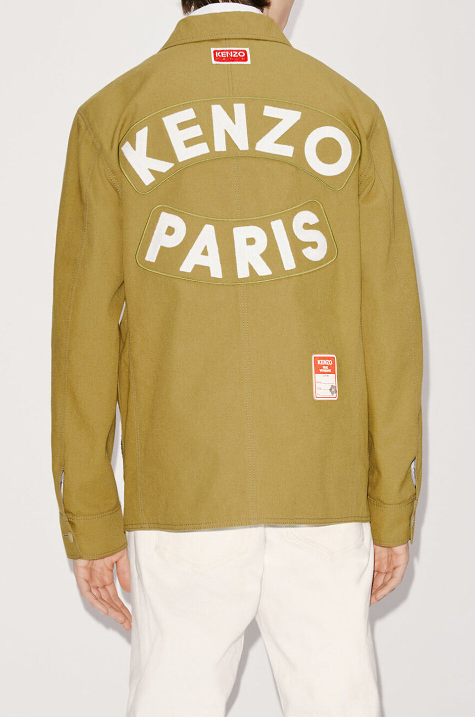 KENZO Kenzo Sailor canvas shirt jacket Men BEIGE 4