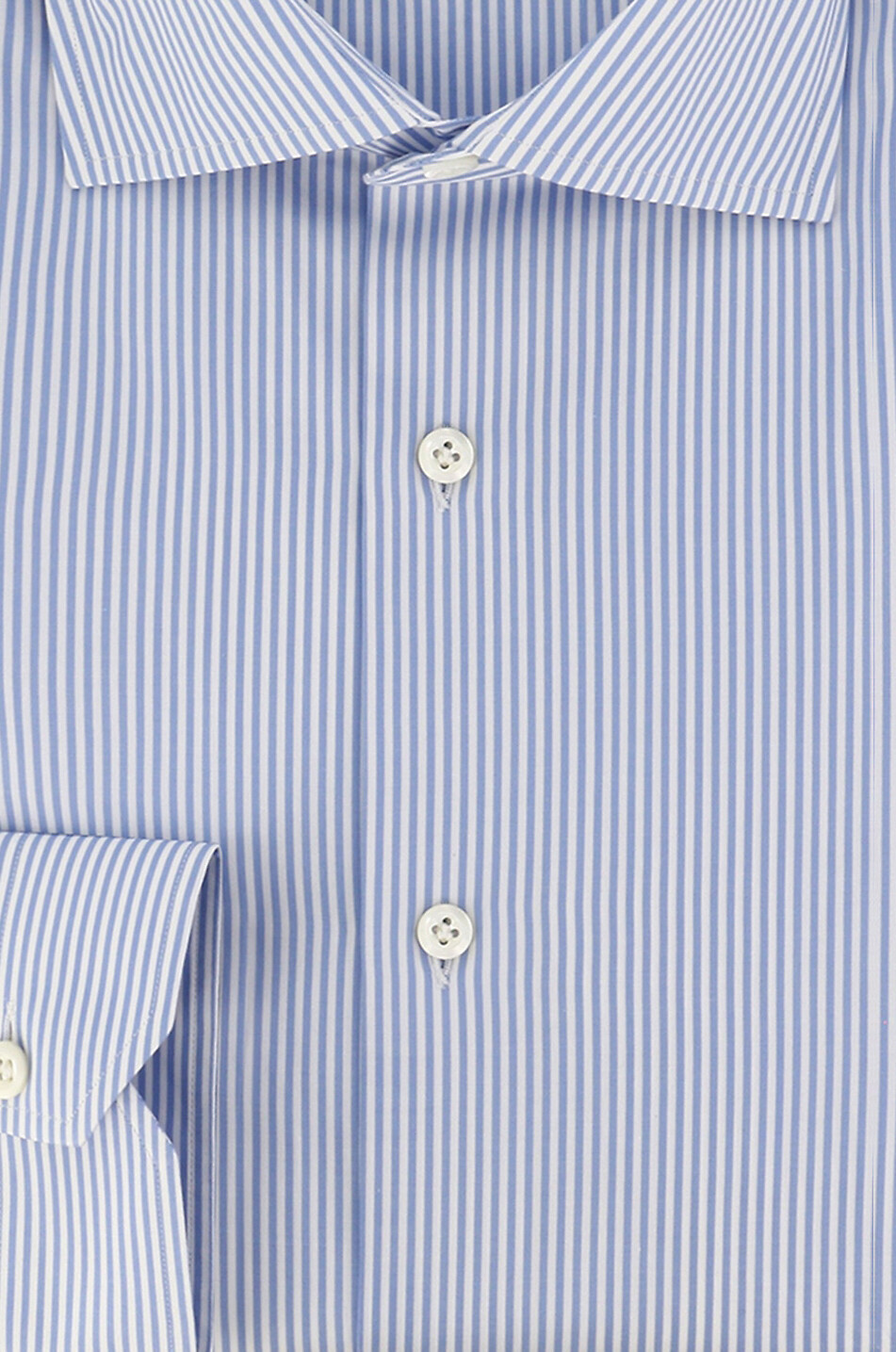 GIAMPAOLO Chemise rayée à manches longues Homme BLEU CLAIR 2