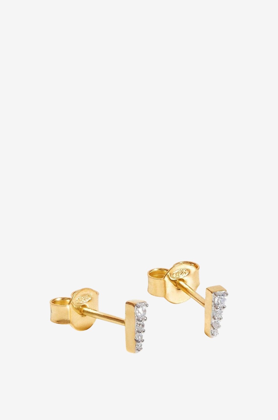 Kristallbesetzte Ohrstecker Celestial Pave Spike
