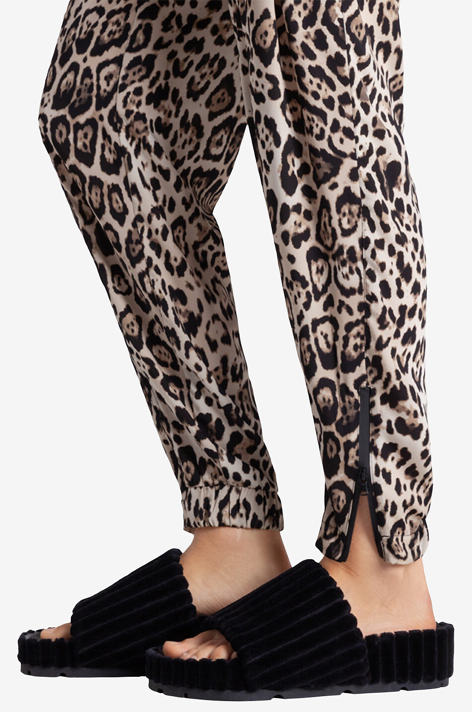 CAMBIO Cargohose mit Leopardenmotiv Kathi Damen BUNT 4