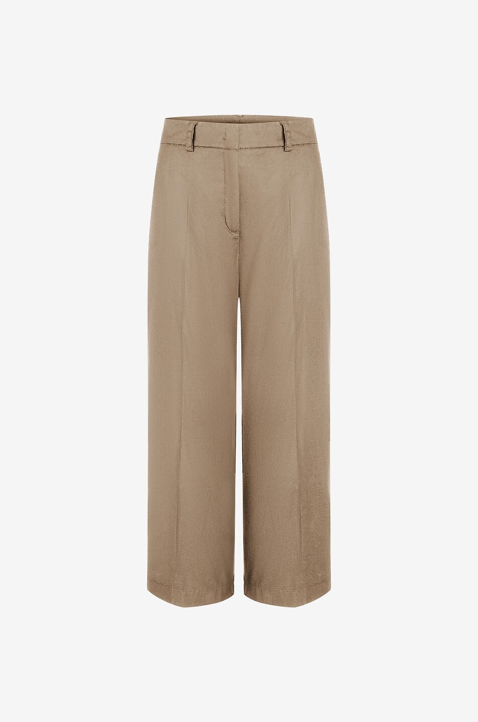 CAMBIO Hose mit weitem Bein April Damen Mittle beige 1