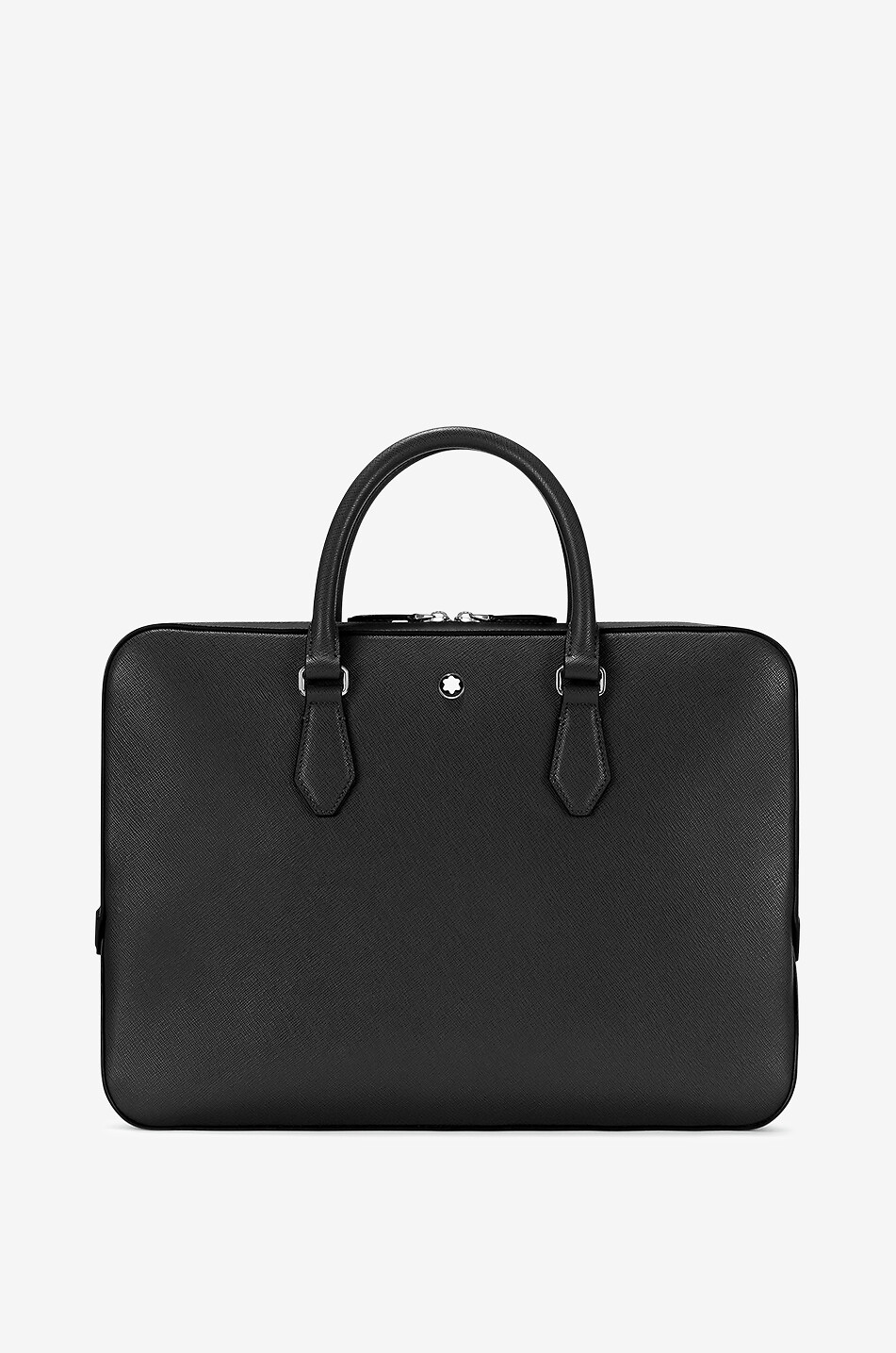 MONTBLANC Porte-document en cuir saffiano Montblanc Sartorial Fin Homme NOIR 1