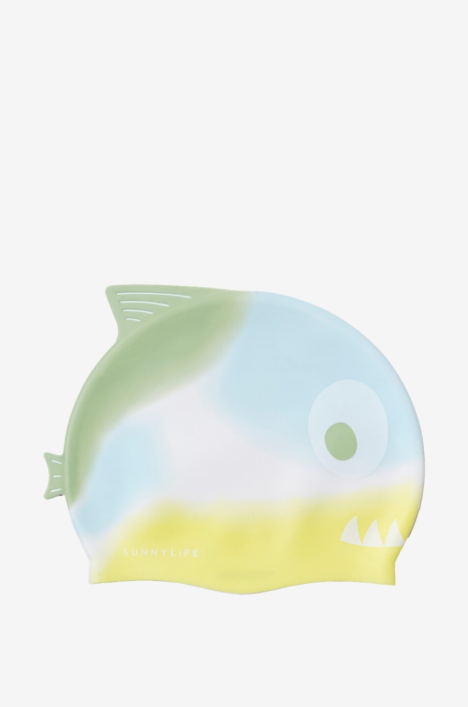 SUNNYLIFE Kinderbademütze Shaped Swimming Cap Shark Tribe Haus BUNT 2