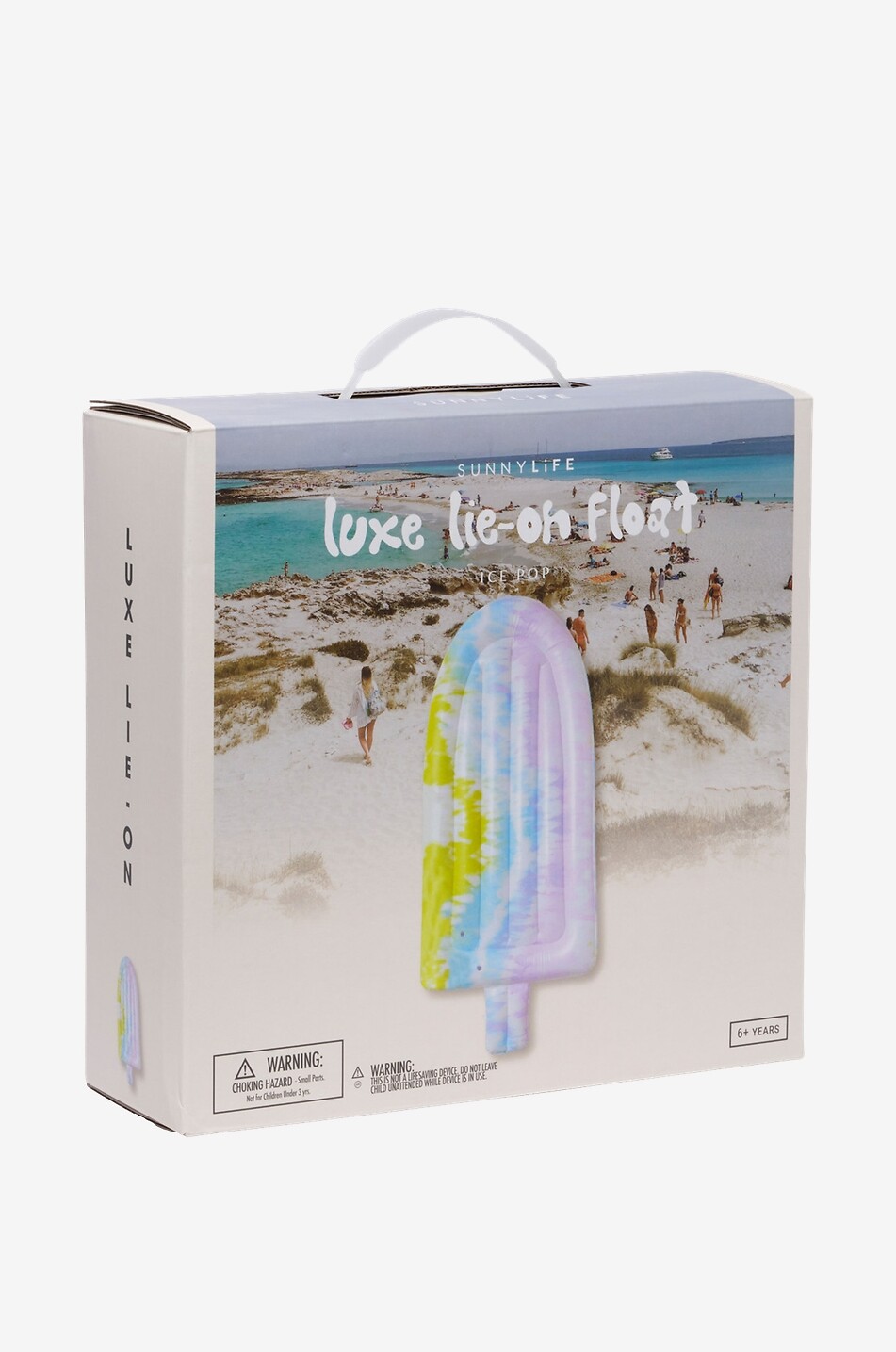 SUNNYLIFE Matelas gonflable Luxe Lie-On Float Ice Pop Tie Dye Maison MULTICOLORE 6