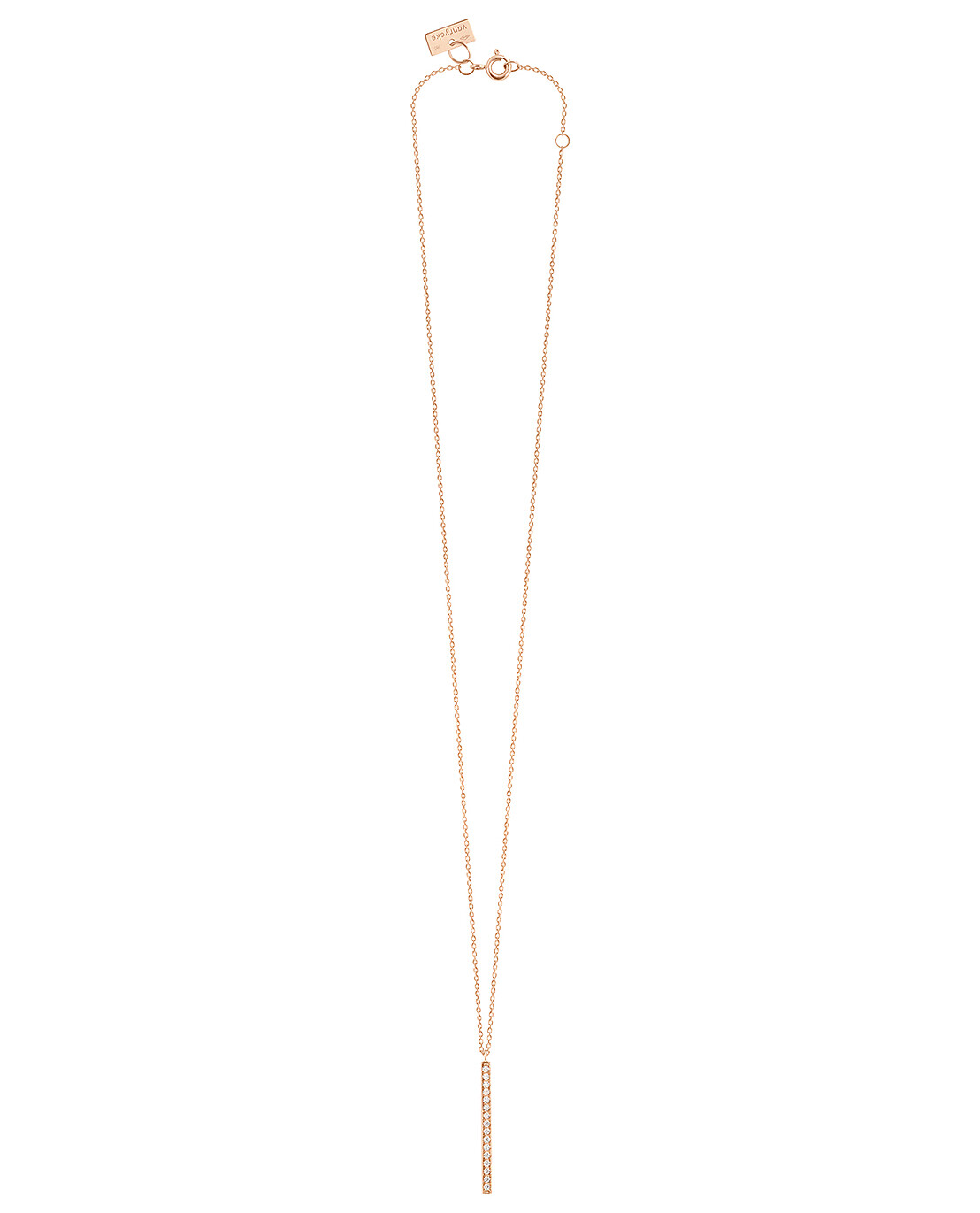 VANRYCKE Collier en or rose à pendentif diamants Medellin Femme ROSE 1