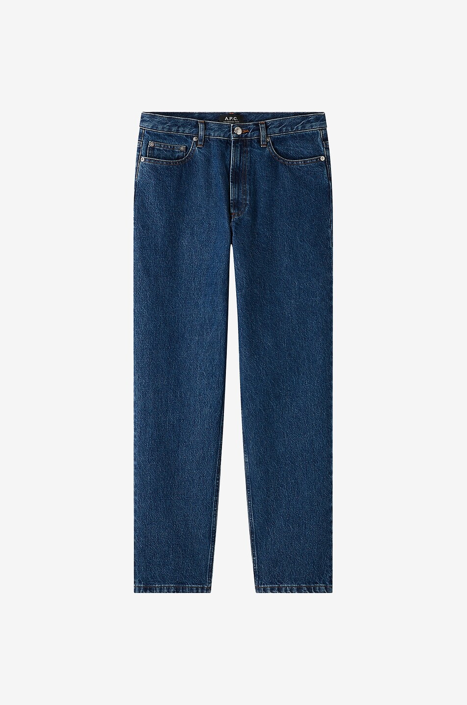 A.P.C. Leicht ausgewaschene gerade Jeans Martin Herren DUNKELBLAU 1