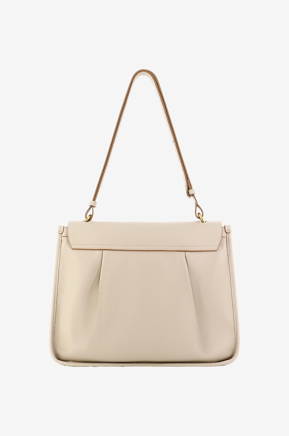 GIANNI CHIARINI Louise leather handbag Women EGGSHELL 3