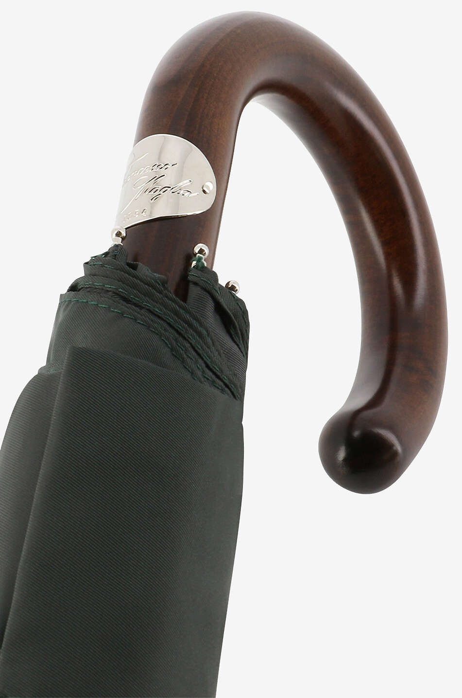 FRANCESCO MAGLIA OMB Parapluie de poche en sergé uni Homme VERT 3