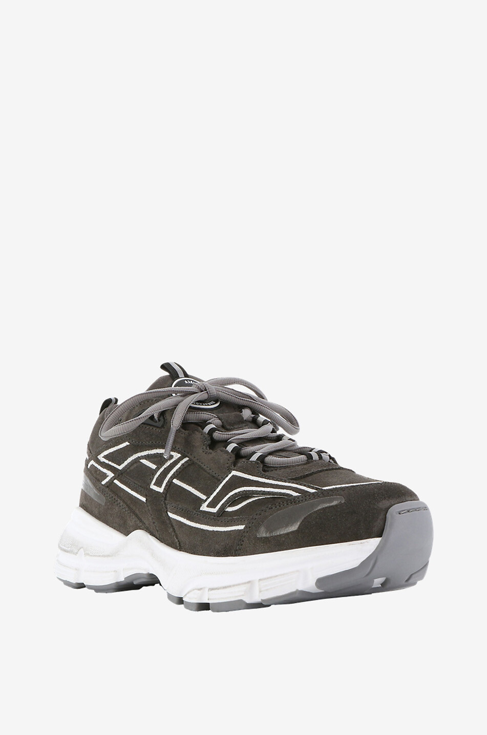 AXEL ARIGATO Niedrige Schnürsneakers aus Wildleder Marathon R-Trail 50-50 Damen GRAU 1