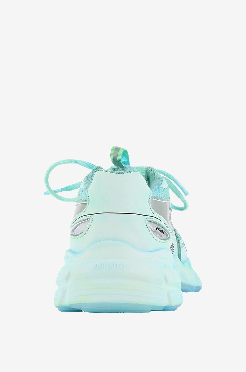 Niedrige Schnürsneakers aus Leder Marathon Dip-Dye Runner