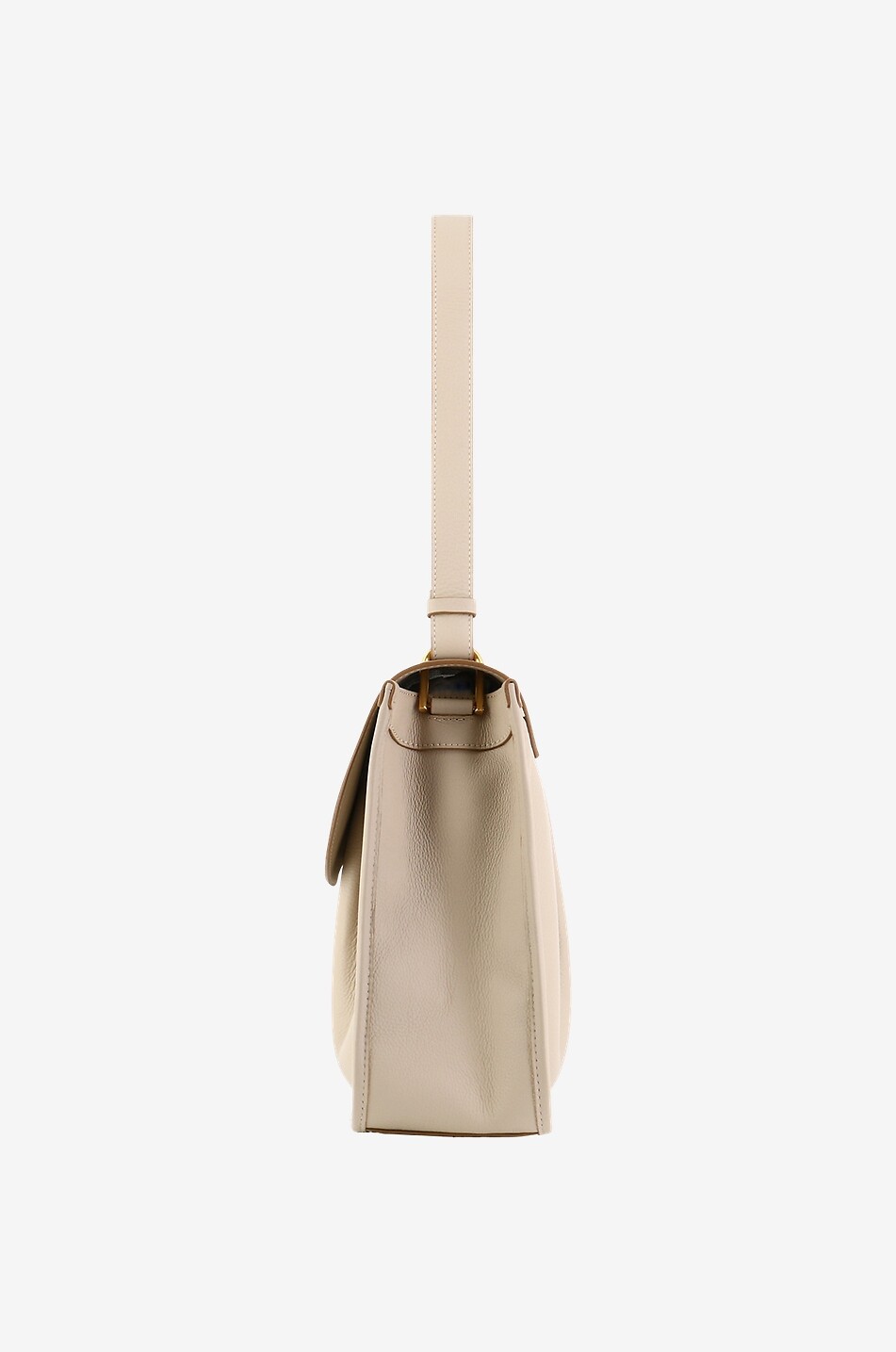 GIANNI CHIARINI Louise leather handbag Women EGGSHELL 4