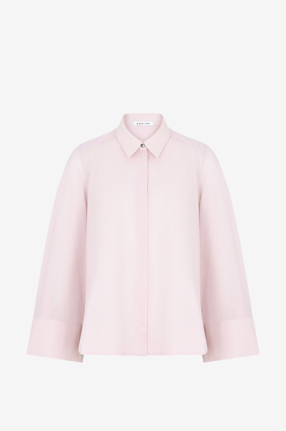 Chemise à manches longues en coton Ursula