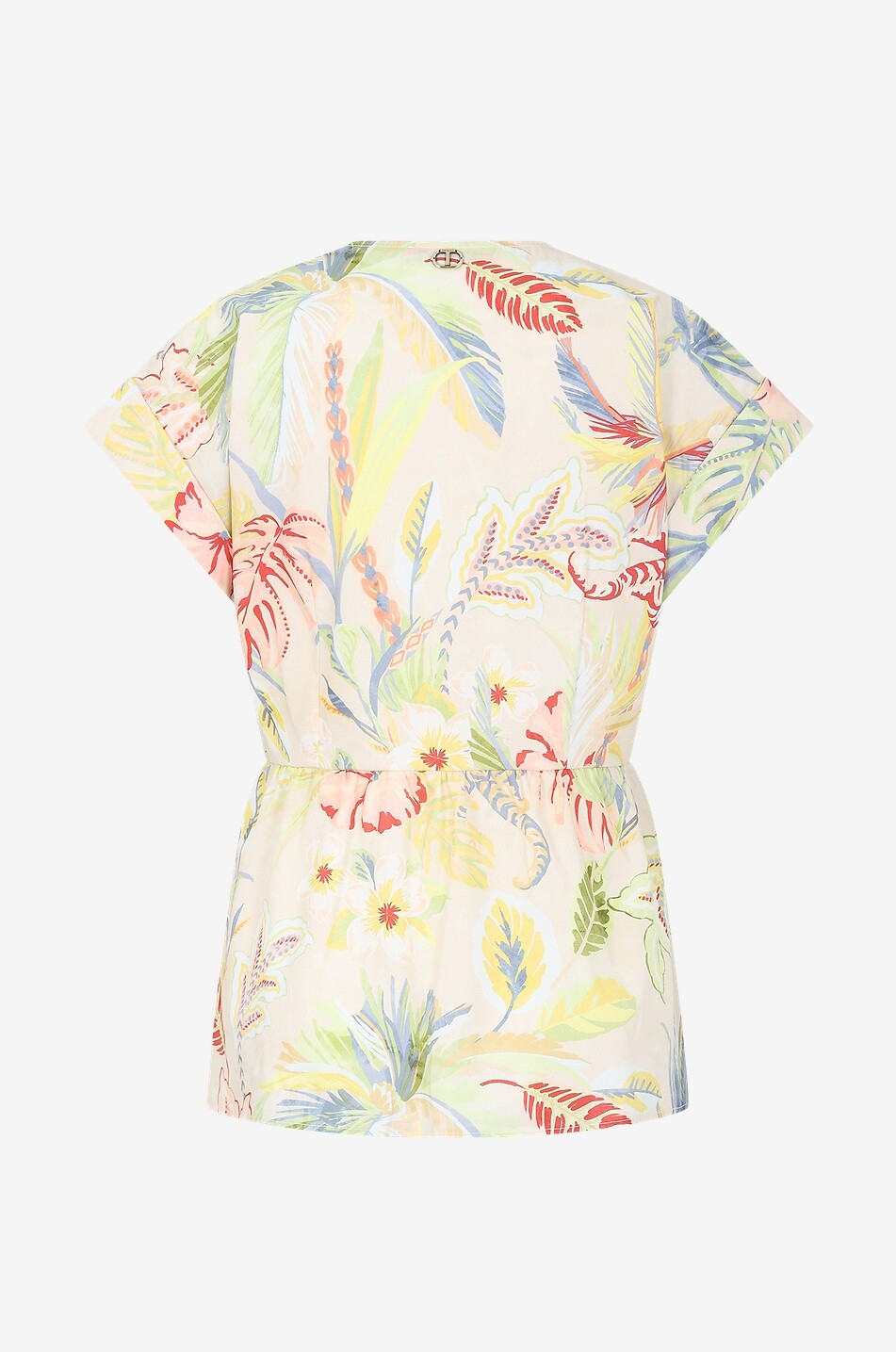 TWINSET Geblümtes Top ohne Ärmel Damen BUNT 2