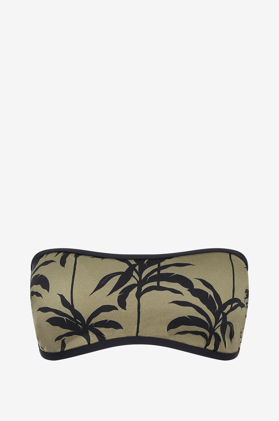 Palme bandeau bikini top