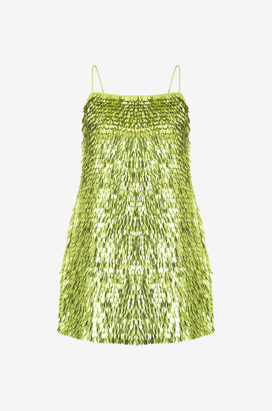 Nara sequin embroidered strappy mini dress