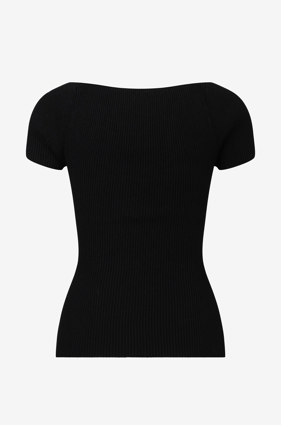 The Ista fitted rib knit top