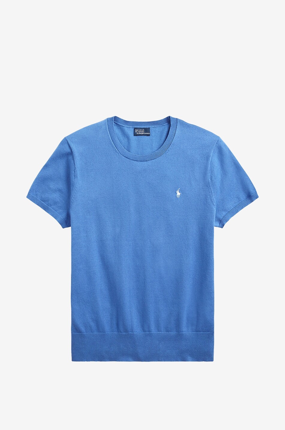 Kurzarm-Pullover aus Baumwollmix Pony