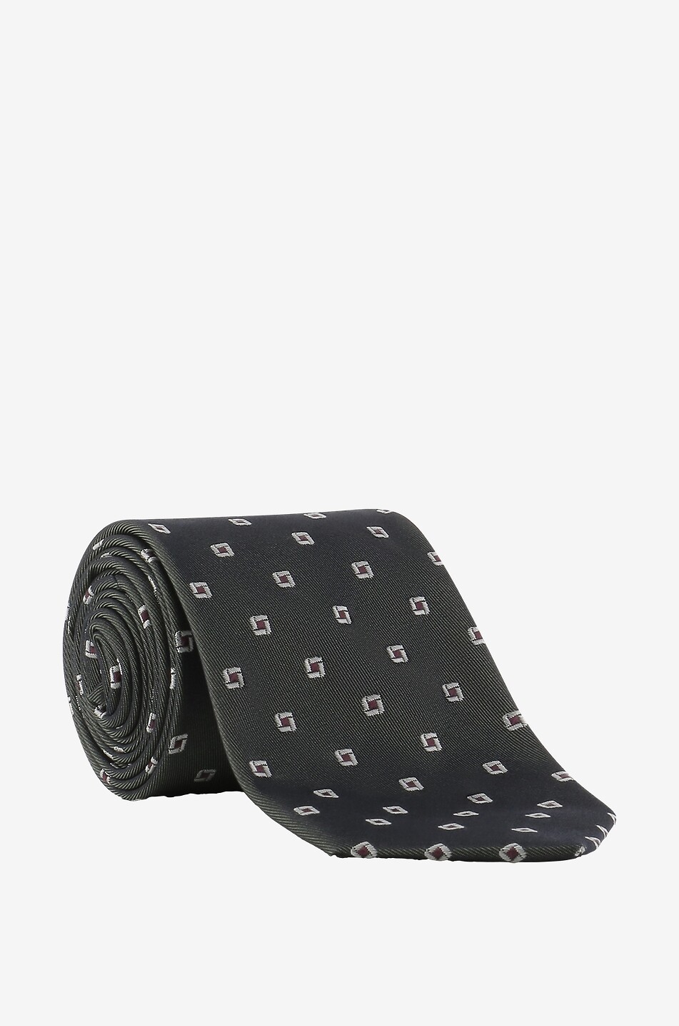 BIGI CRAVATTE Cravate en soie Taro Homme VERT FONCÉ 1