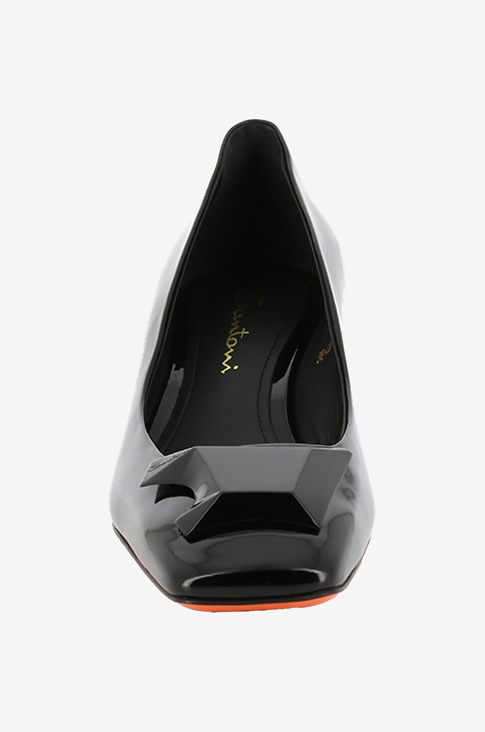 SANTONI Pumps aus Leder Sibille Damen SCHWARZ 2