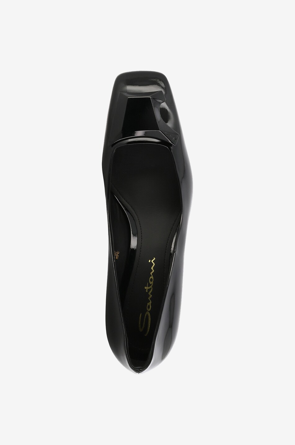 SANTONI Pumps aus Leder Sibille Damen SCHWARZ 5