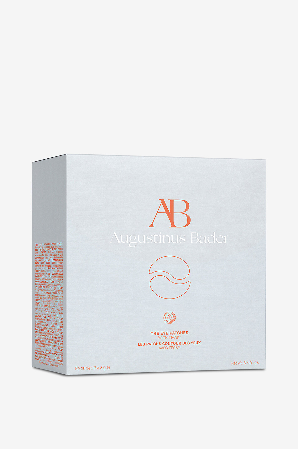 AUGUSTINUS BADER Augenpads mit TFC8 - 6er-Pack Unisex Farblos 1