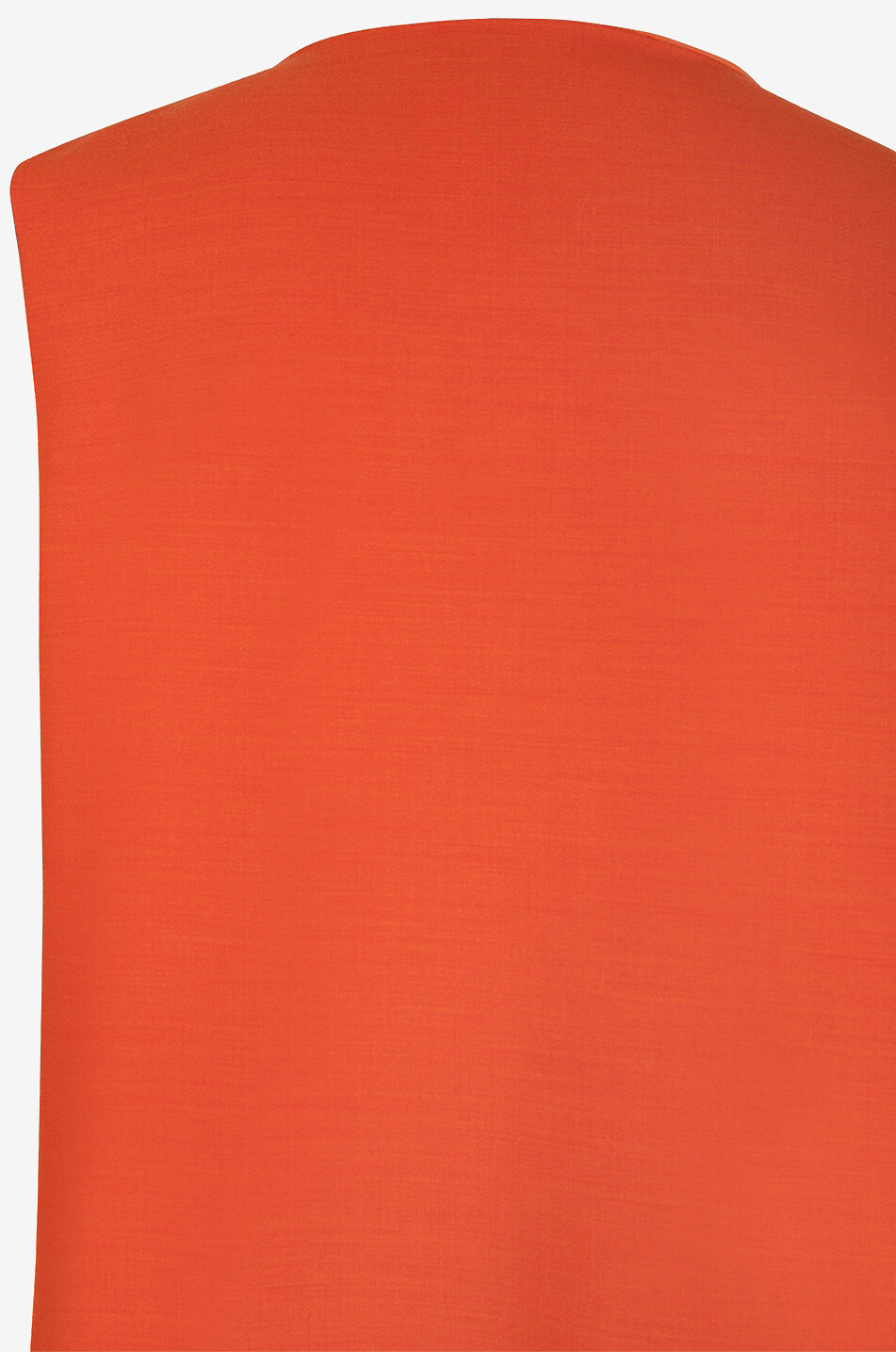 Mini robe trapèze sans manches en laine mélangée