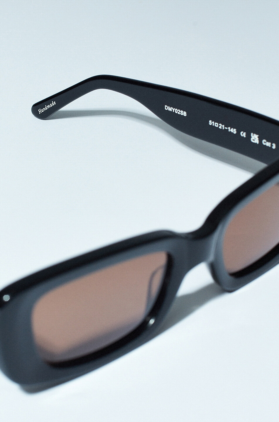 DMY BY DMY Preston rectangular acetate sunglasses Women BLACK 5