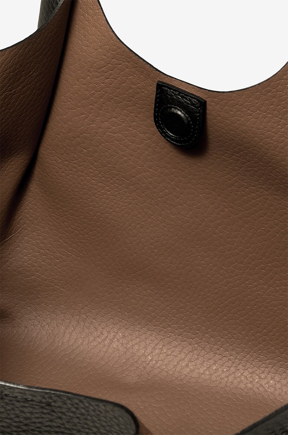 GIANNI CHIARINI Tasche aus genarbtem Leder Dua Damen SCHWARZ 5