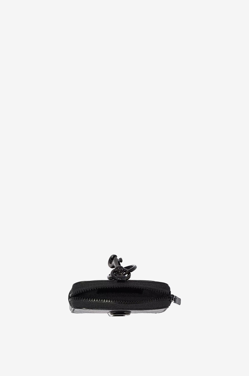 The Nano Snapshot bag charm in leather