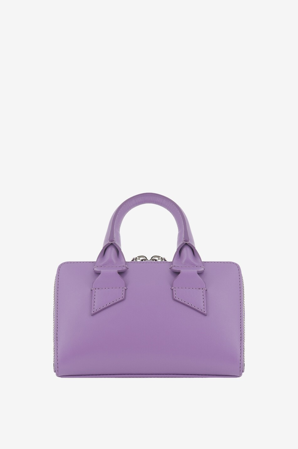 Mini sac à main en cuir lisse Friday
