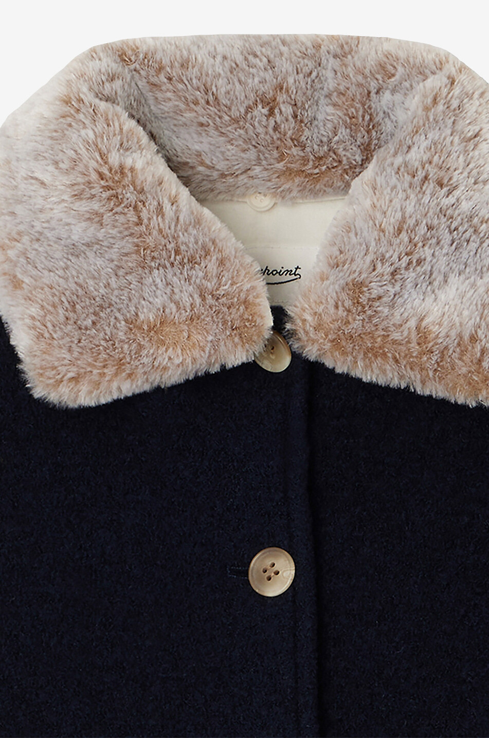 BONPOINT Manteau fille Temaggie Fille BLEU FONCE 3