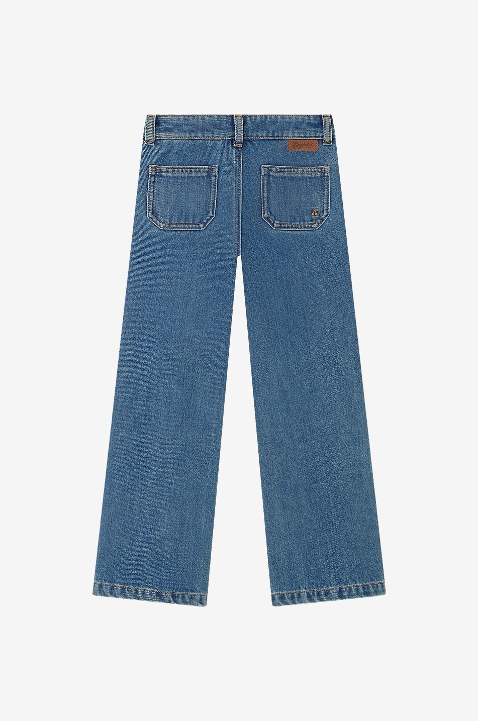 BONPOINT Pantalon évasé fille Bestie Fille BLEU 2