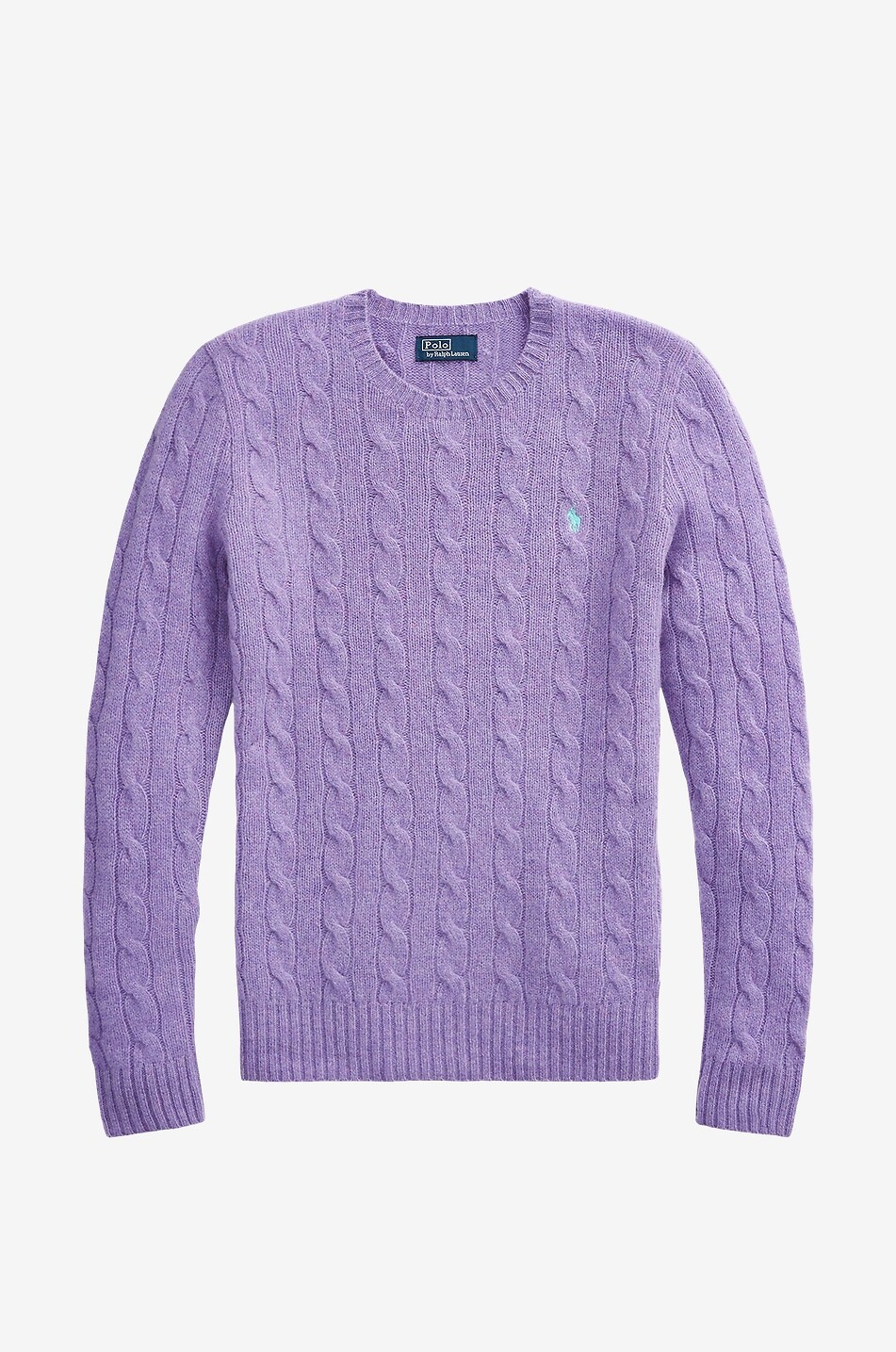 Pull torsadé en laine et cachemire Pony